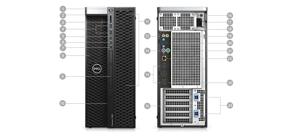 Dell Precision 5820 Xeon, 16 GB / 1 TB, Windows 11 – B | Gwarancja: 1 rok