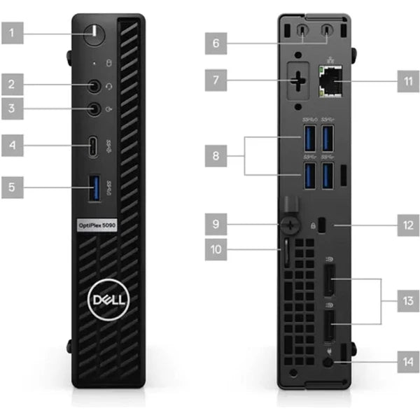 Dell Optiplex 5090 (MFF) i5, 16 GB / 512 GB, Windows 11 – A | Gwarancja: 2 lata