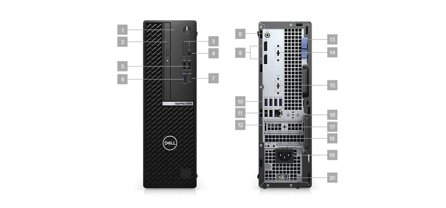 Dell Optiplex 5090 SFF i5, 16 GB/256 GB, Windows 11 – B | Gwarancja: 1 rok