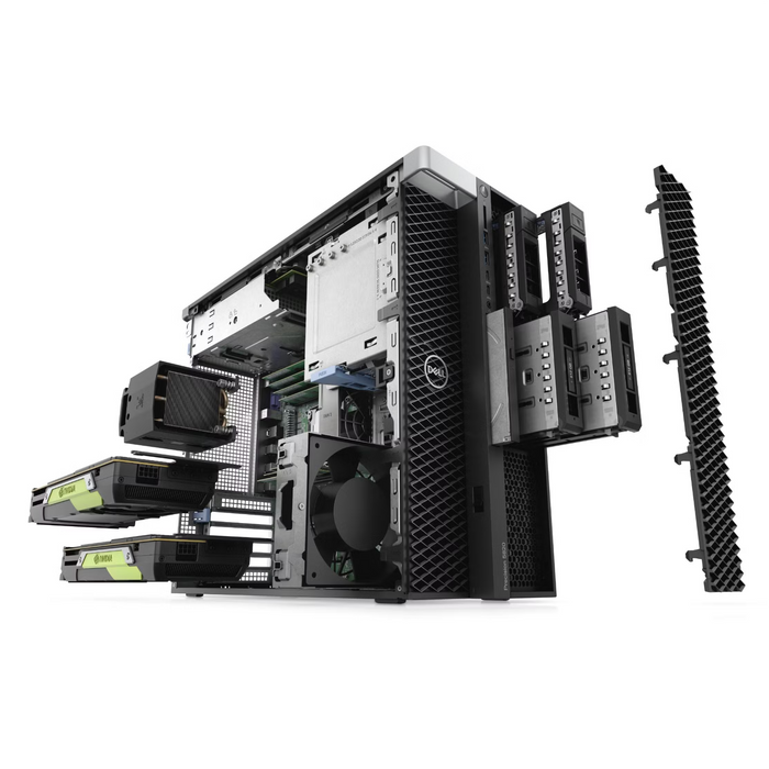 Dell Precision 5820 Xeon, 64 GB / 2x1 TB + 2x4 TB, Windows 11 – B | Gwarancja: 1 rok