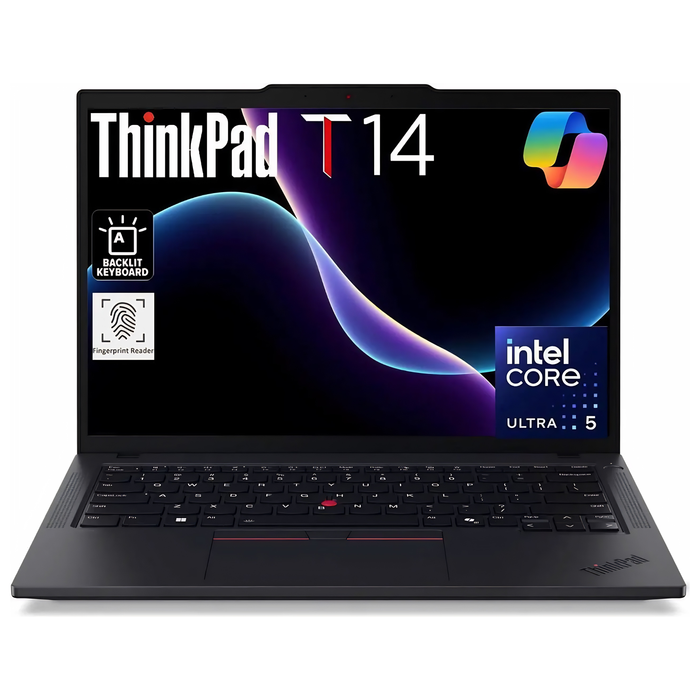 Lenovo ThinkPad T14 Gen 5 Core Ultra 5, 16 GB / 512 GB, Windows 11 – B | Gwarancja: 1 rok